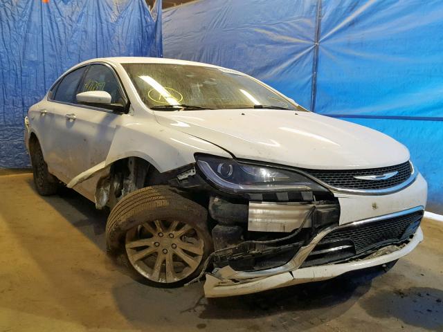 1C3CCCCG5FN516949 - 2015 CHRYSLER 200 C WHITE photo 1