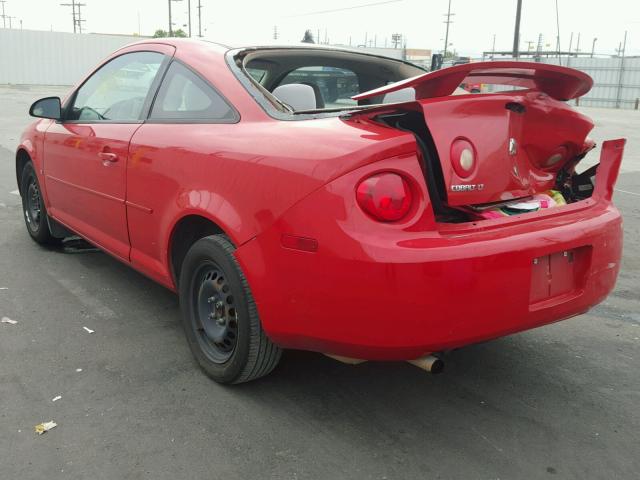 1G1AL18F487221882 - 2008 CHEVROLET COBALT LT RED photo 3