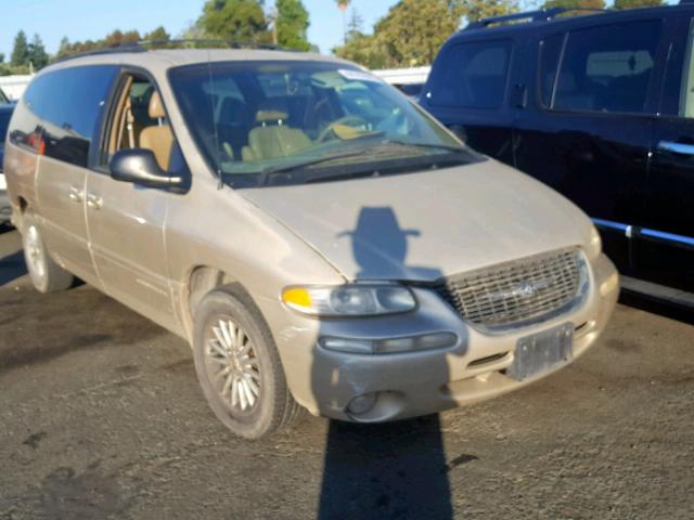 1C4GT54LXXB560419 - 1999 CHRYSLER TOWN & COU TAN photo 1