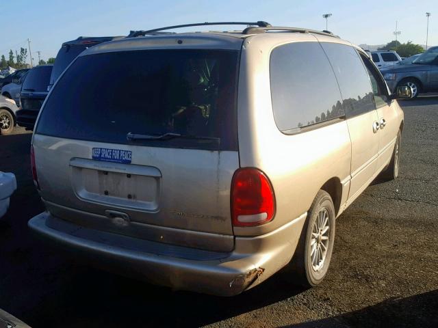 1C4GT54LXXB560419 - 1999 CHRYSLER TOWN & COU TAN photo 4