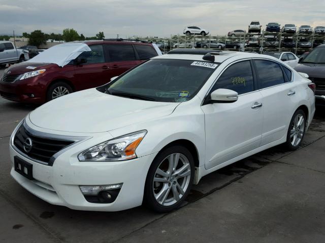 1N4BL3AP1EC423761 - 2014 NISSAN ALTIMA 3.5 WHITE photo 2