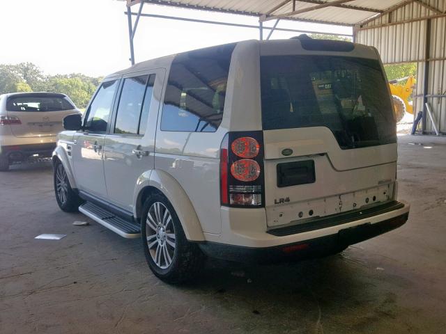 SALAK2V61GA785777 - 2016 LAND ROVER LR4 HSE LU WHITE photo 3