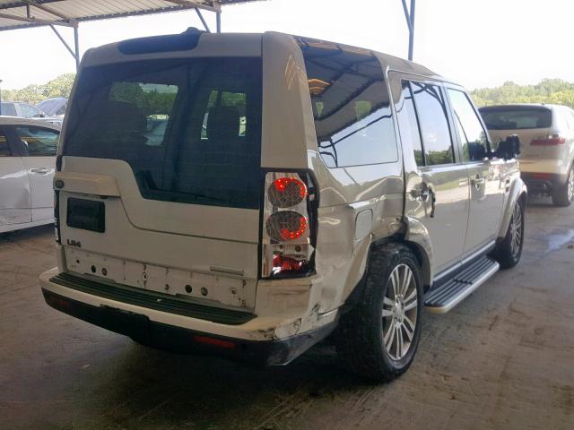 SALAK2V61GA785777 - 2016 LAND ROVER LR4 HSE LU WHITE photo 4