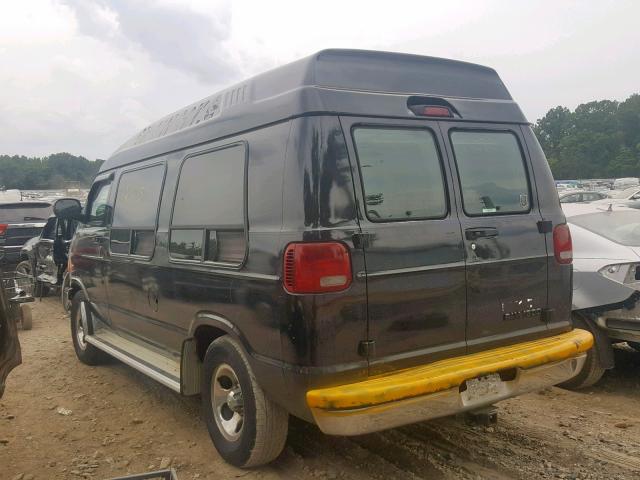 2D6WB11Y63K522580 - 2003 DODGE RAM VAN B1 BLACK photo 3