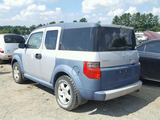 5J6YH28615L020435 - 2005 HONDA ELEMENT EX SILVER photo 3