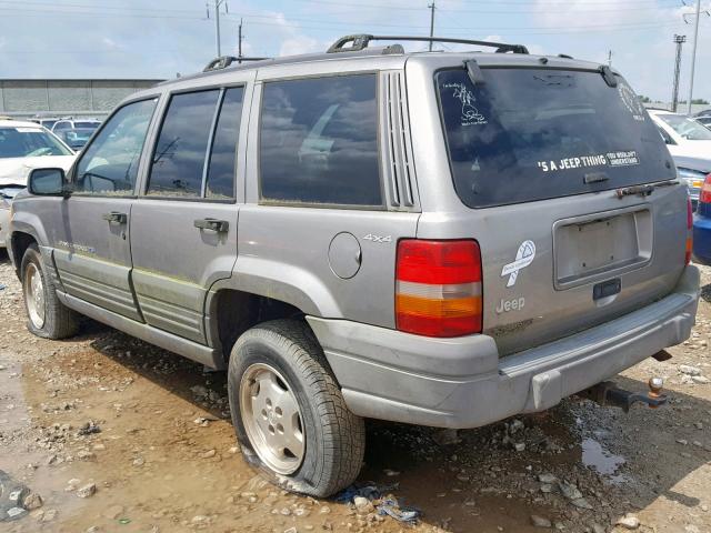 1J4GZ58S3VC711795 - 1997 JEEP GRAND CHER GRAY photo 3