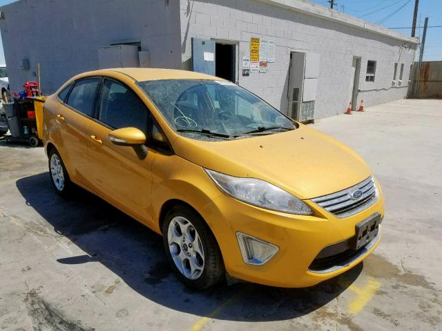 3FADP4CJ6BM217289 - 2011 FORD FIESTA SEL YELLOW photo 1