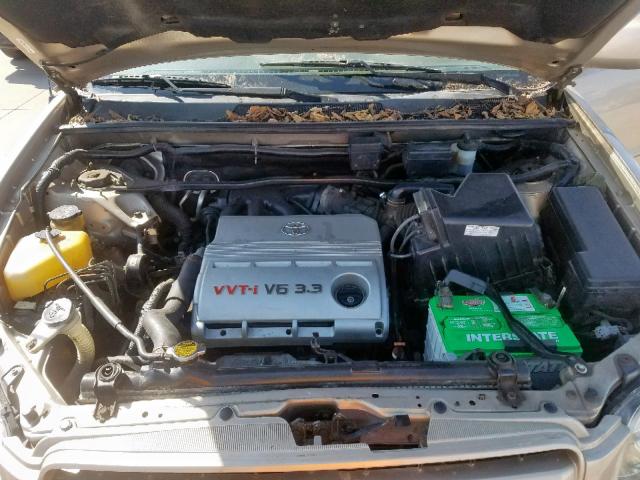 JTEEP21A550131285 - 2005 TOYOTA HIGHLANDER TAN photo 7