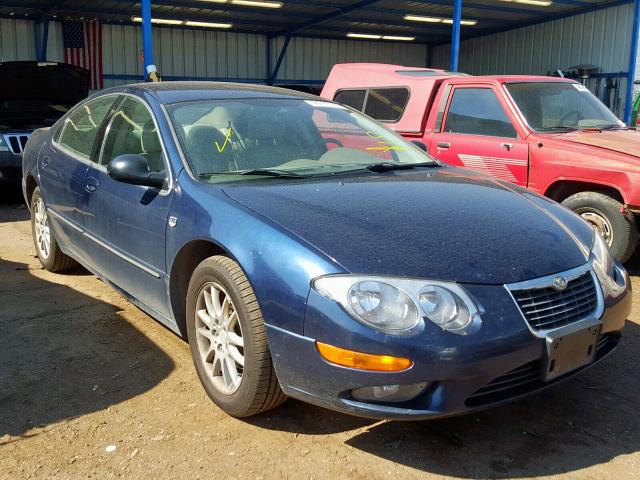 2C3HE66G34H694023 - 2004 CHRYSLER 300M BLUE photo 1