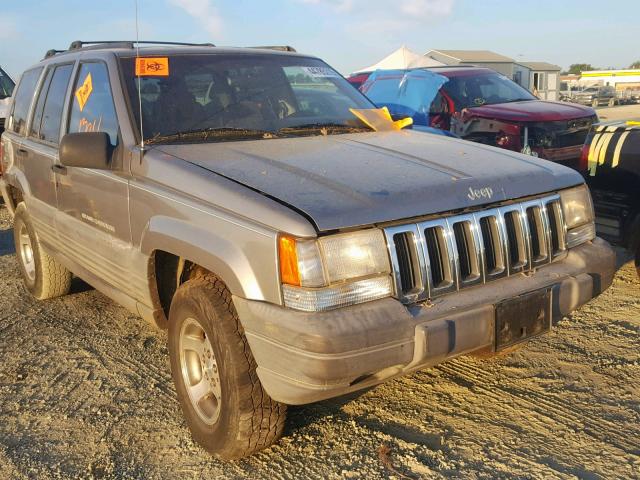 1J4GZ58Y3WC302962 - 1998 JEEP GRAND CHER SILVER photo 1