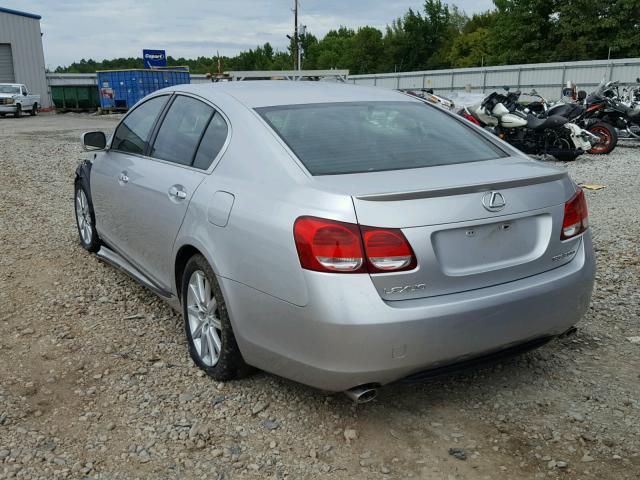 JTHBH96S365008652 - 2006 LEXUS GS GENERAT SILVER photo 3