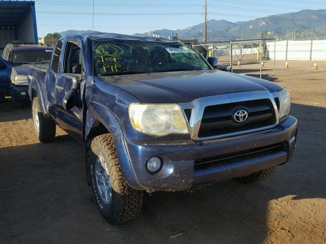 5TETU62N97Z358060 - 2007 TOYOTA TACOMA PRE BLUE photo 1