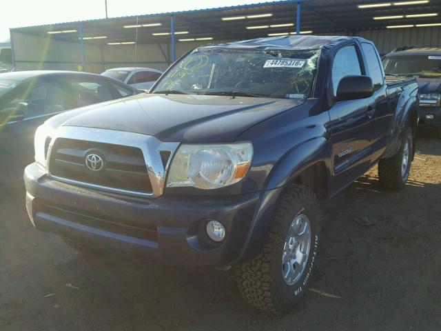 5TETU62N97Z358060 - 2007 TOYOTA TACOMA PRE BLUE photo 2