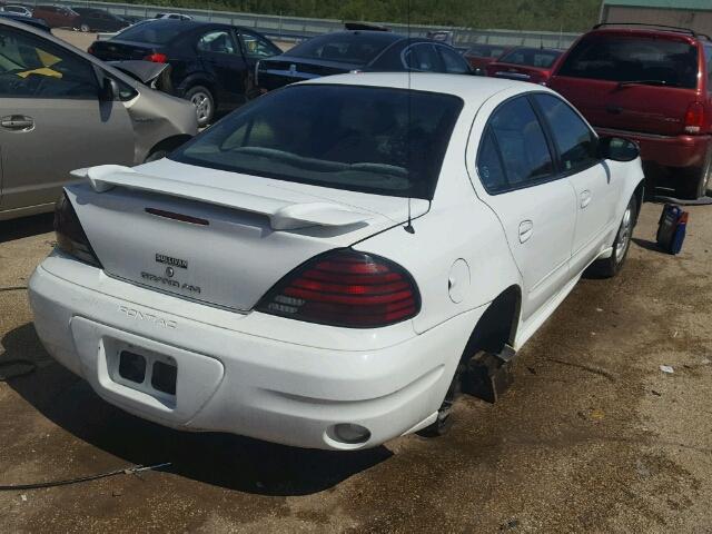 1G2NF52E54M508560 - 2004 PONTIAC GRAND AM S WHITE photo 4