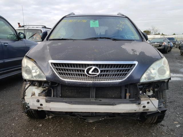 JTJHW31UX62006970 - 2006 LEXUS RX 400 BLUE photo 7