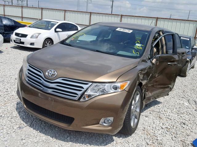 4T3ZK11A39U017379 - 2009 TOYOTA VENZA BROWN photo 2