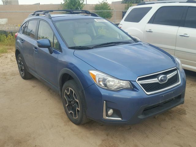 JF2GPAKC0GH346909 - 2016 SUBARU CROSSTREK BLUE photo 1