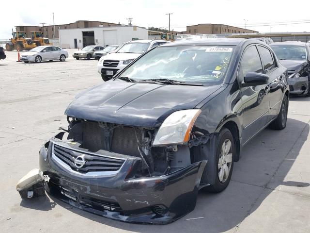 3N1AB6APXCL744258 - 2012 NISSAN SENTRA 2.0 BLACK photo 2