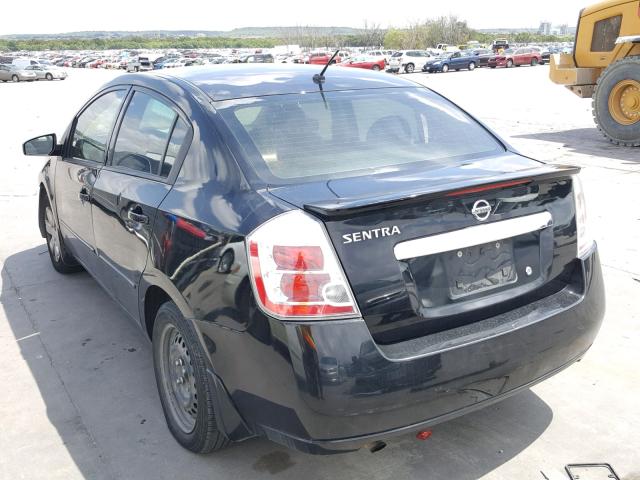 3N1AB6APXCL744258 - 2012 NISSAN SENTRA 2.0 BLACK photo 3