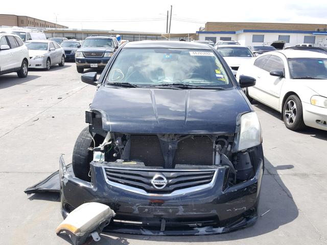 3N1AB6APXCL744258 - 2012 NISSAN SENTRA 2.0 BLACK photo 9