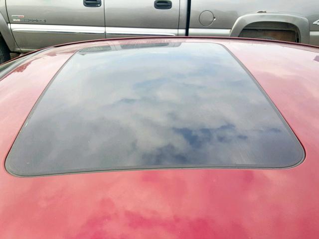 1G8AL55FX6Z120716 - 2006 SATURN ION LEVEL BURGUNDY photo 9