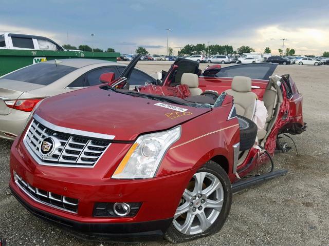 3GYFNCE38GS569630 - 2016 CADILLAC SRX PERFOR RED photo 2