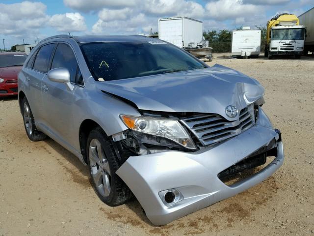 4T3ZK3BB6AU031669 - 2010 TOYOTA VENZA BASE SILVER photo 1