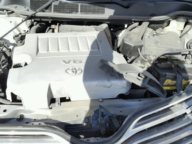 4T3ZK3BB6AU031669 - 2010 TOYOTA VENZA BASE SILVER photo 7