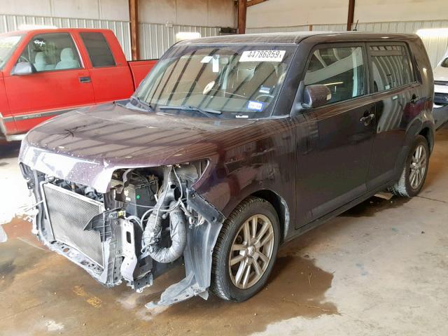 JTLKE50EX81026781 - 2008 TOYOTA SCION XB 紫色 照片 2