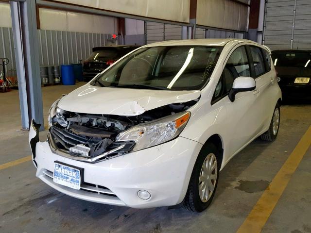 3N1CE2CP6EL432575 - 2014 NISSAN VERSA NOTE WHITE photo 2