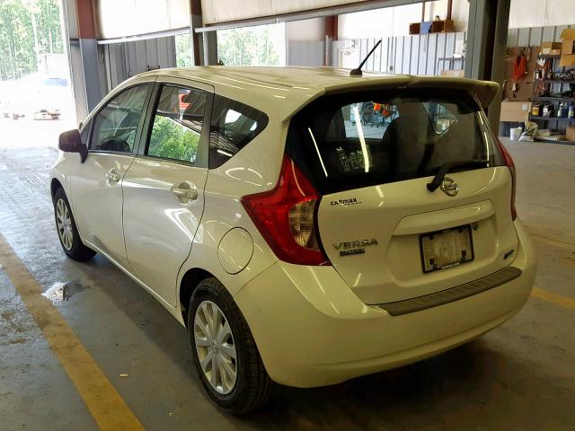 3N1CE2CP6EL432575 - 2014 NISSAN VERSA NOTE WHITE photo 3