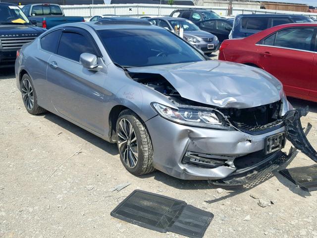 1HGCT1B87GA007157 - 2016 HONDA ACCORD EXL SILVER photo 1