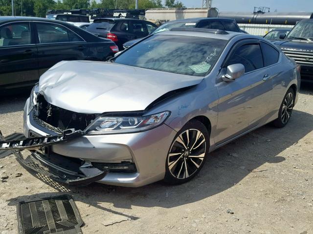 1HGCT1B87GA007157 - 2016 HONDA ACCORD EXL SILVER photo 2