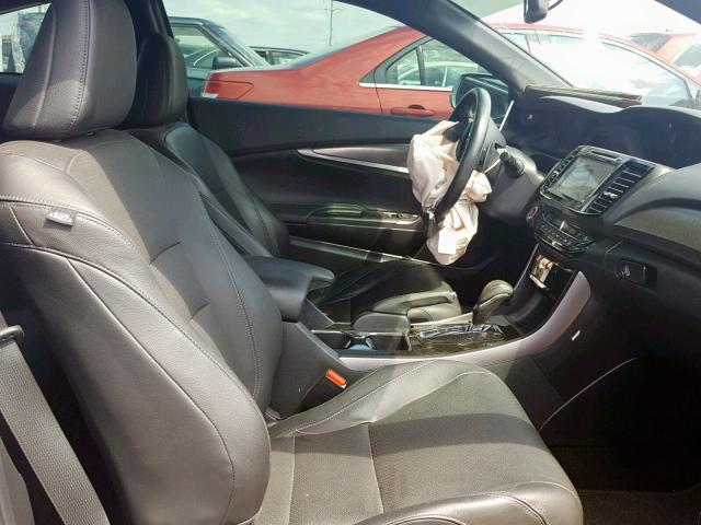 1HGCT1B87GA007157 - 2016 HONDA ACCORD EXL SILVER photo 5