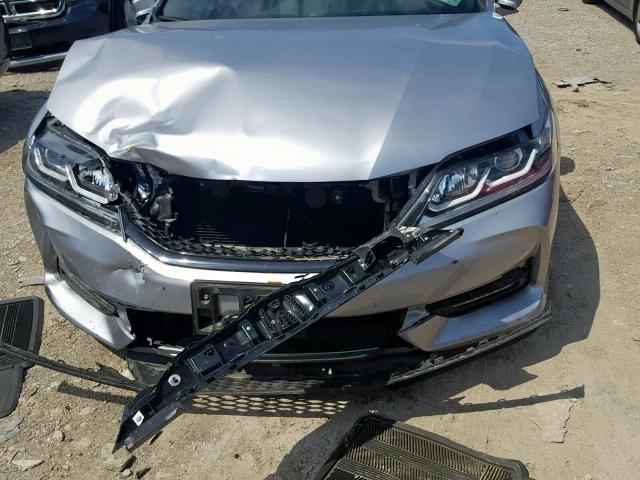 1HGCT1B87GA007157 - 2016 HONDA ACCORD EXL SILVER photo 9