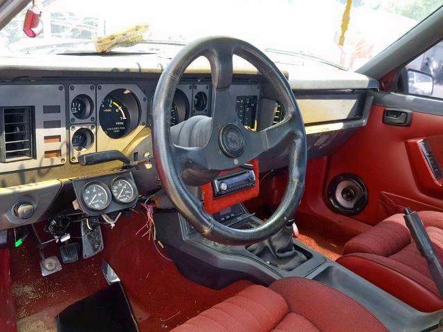 1FABP28M1FF100112 - 1985 FORD MUSTANG LX RED photo 10