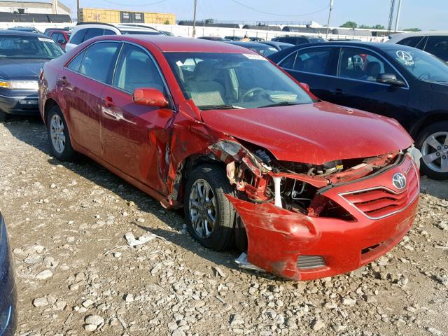 4T4BF3EK4BR091225 - 2011 TOYOTA CAMRY BASE RED photo 1