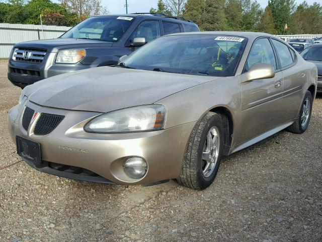 2G2WS522741202204 - 2004 PONTIAC GRAND PRIX GOLD photo 2