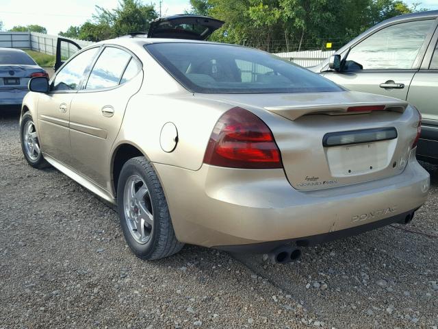 2G2WS522741202204 - 2004 PONTIAC GRAND PRIX GOLD photo 3