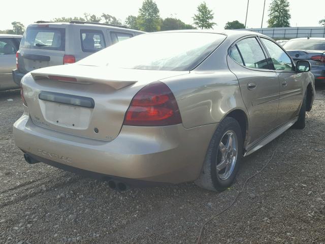 2G2WS522741202204 - 2004 PONTIAC GRAND PRIX GOLD photo 4