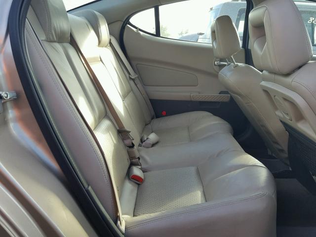 2G2WS522741202204 - 2004 PONTIAC GRAND PRIX GOLD photo 6