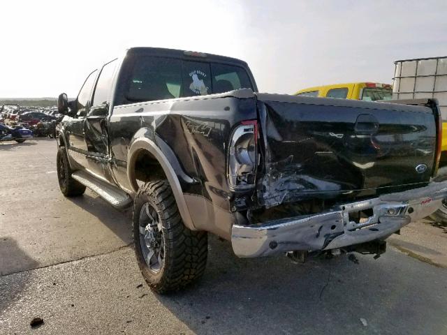 1FTWW31P16EC54785 - 2006 FORD F350 SRW S BLACK photo 3