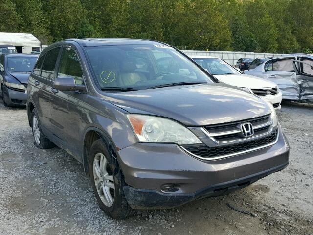 5J6RE4H77BL010778 - 2011 HONDA CR-V EXL BROWN photo 1