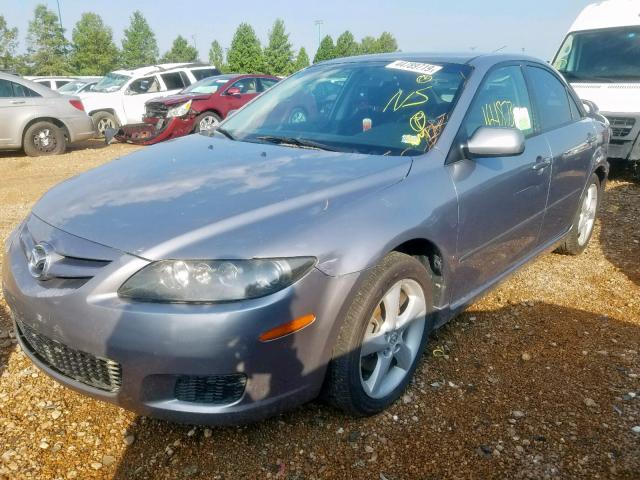 1YVHP80C575M11960 - 2007 MAZDA 6 GRAY photo 2