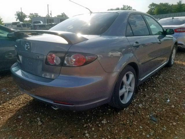 1YVHP80C575M11960 - 2007 MAZDA 6 GRAY photo 4