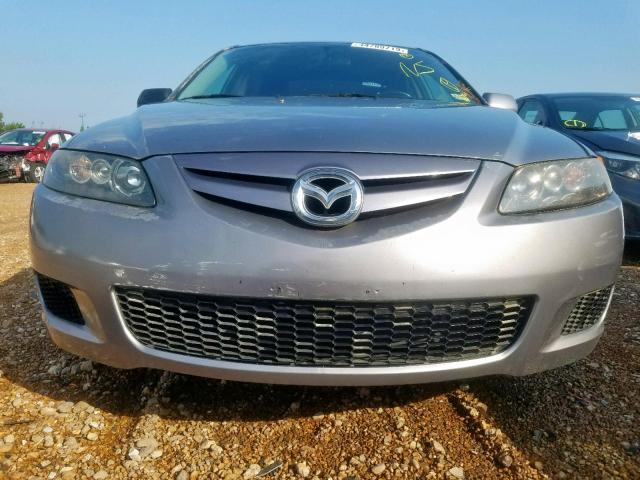 1YVHP80C575M11960 - 2007 MAZDA 6 GRAY photo 9