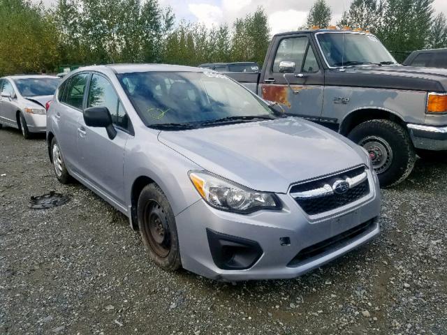 JF1GPAA63E8267697 - 2014 SUBARU IMPREZA SILVER photo 1