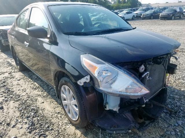 3N1CN7AP8GL855452 - 2016 NISSAN VERSA S BLACK photo 1