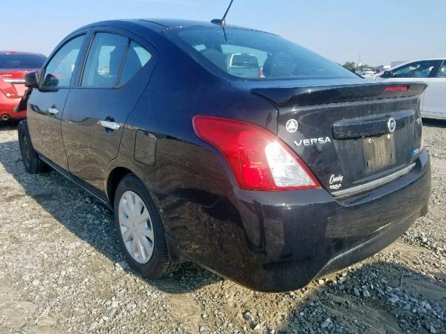 3N1CN7AP8GL855452 - 2016 NISSAN VERSA S BLACK photo 3