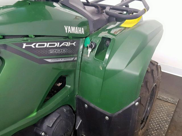 5Y4AMA1Y8JA107013 - 2018 YAMAHA YFM700 FWB GREEN photo 19